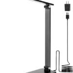 3-Level Dimmable LED Desk Lamp with USB Charging