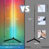 65” Color Changing LED Corner Floor Lamp with Music Sync