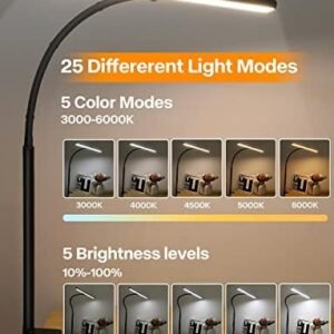 ACNCTOP Eye-Caring LED Desk Lamp with 25 Lighting Modes