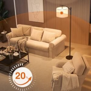 addlon Dimmable Floor Lamp with 3 Color Temperatures