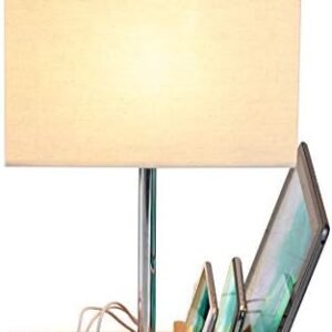Dreamholder Desk Lamp: 3 USB Ports & 2 AC Outlets