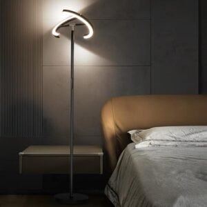 Elegant Stepless Dimmable Floor Lamp for Living Room