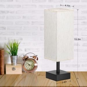 Minimalist Bedside Lamp for Cozy Bedrooms & Offices